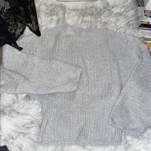 Cozy Gray Women's Sweater